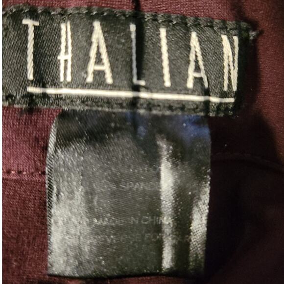 Thalian Jena Slim Fit Ponte Pants Business Casual Office Closet Staple Chic Sz S - Picture 4 of 8